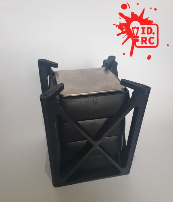 Storage box for corner weight system