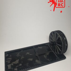 Set up wheels and parts tray combo