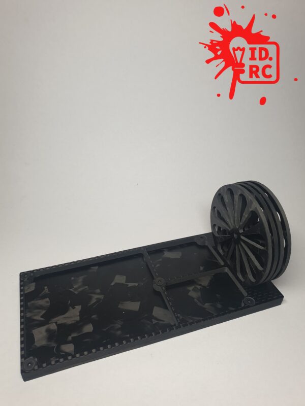 Set up wheels and parts tray combo